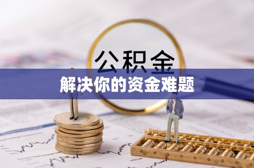 双牌解决你的资金难题