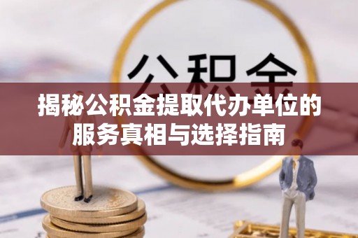 双牌揭秘公积金提取代办单位的服务真相与选择指南