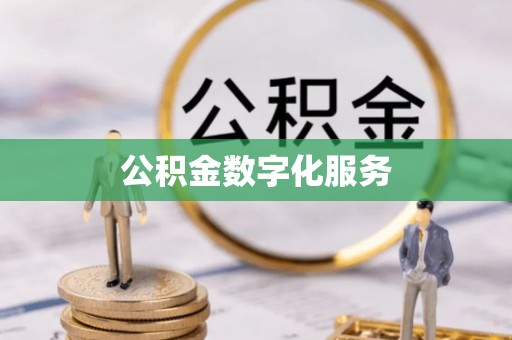 双牌公积金数字化服务
