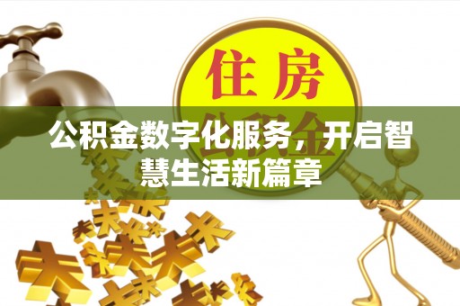 双牌公积金数字化服务，开启智慧生活新篇章
