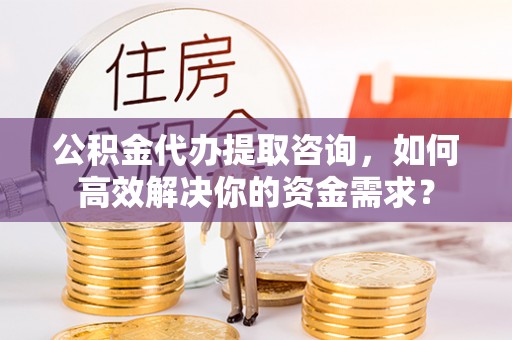 双牌公积金代办提取咨询，如何高效解决你的资金需求？