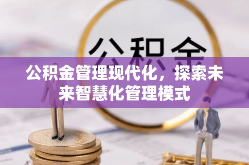 双牌公积金管理现代化，探索未来智慧化管理模式