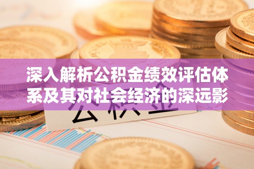 双牌深入解析公积金绩效评估体系及其对社会经济的深远影响