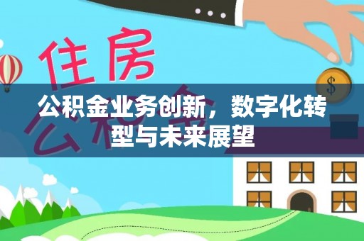 双牌公积金业务创新，数字化转型与未来展望
