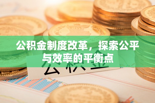 双牌公积金制度改革，探索公平与效率的平衡点