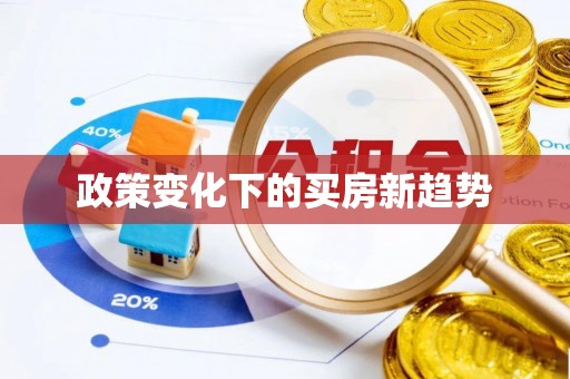 双牌政策变化下的买房新趋势