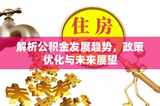 双牌解析公积金发展趋势，政策优化与未来展望