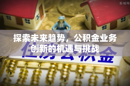 双牌探索未来趋势，公积金业务创新的机遇与挑战