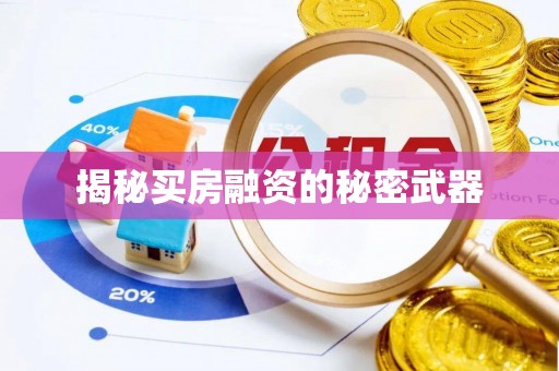 双牌揭秘买房融资的秘密武器