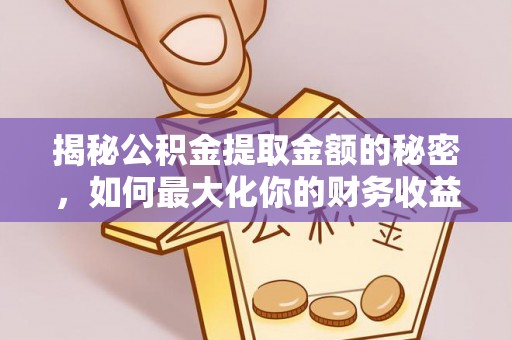 双牌揭秘公积金提取金额的秘密，如何最大化你的财务收益