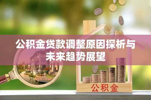 双牌公积金贷款调整原因探析与未来趋势展望