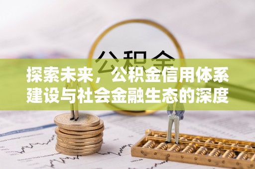 双牌探索未来，公积金信用体系建设与社会金融生态的深度融合