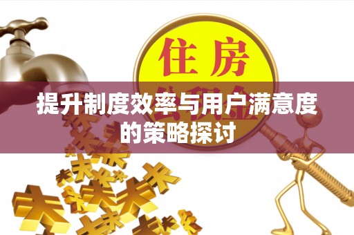 双牌提升制度效率与用户满意度的策略探讨
